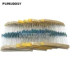 600pcs/set 30 Kinds 1/4W Resistance 1% Metal Film Resistor Pack Assorted Kit 1K 10K 100K 220ohm 1M Resistors 300pcs/set - 图片 5