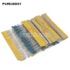 600pcs/set 30 Kinds 1/4W Resistance 1% Metal Film Resistor Pack Assorted Kit 1K 10K 100K 220ohm 1M Resistors 300pcs/set - 图片 4