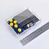 DIY Pixel Game Console Production Parts DIY Brazing Project Game Kit 51 Single Chip Game Console with Acrylic Shell USB Cable - 图片 3