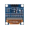 0.96 Inch OLED Display Module SSD1306 I2C IIC SPI Serial 128X64 LCD 4 Pin YellowBlue WhiteBlue for Arduino(Pin Headers Soldered) - 图片 6
