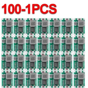 100-1Pcs 3A MINI360 DC-DC STEP DOWN CONVERTER VOLT REGULATOR RC Airplane 4.75V-23V Power Supply Converter Module