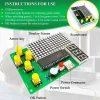 N97R DIY Pixel Game Maker Kit Electronics DIY Soldering Project Practice Solder Learning Assembly with Shell Race Car Games - 图片 4