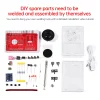 Easy version RDA5807 FM radio electronic kit adjustable frequency 87-108MHZ digital display DIY welding project practice solder - 图片 4