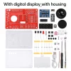 Easy version RDA5807 FM radio electronic kit adjustable frequency 87-108MHZ digital display DIY welding project practice solder - 图片 5
