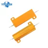 2PCS 100W 50W 25W 10W Aluminum Power Resistor 0.1~1Kohm Metal Shell Case Wirewound Resistance Load Resistors 4ohm 6ohm 8ohm - 图片 4