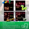 N97R DIY Pixel Game Maker Kit Electronics DIY Soldering Project Practice Solder Learning Assembly with Shell Race Car Games - 图片 6