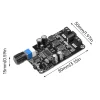 XH-A415 DC12-24V high-power adjustable audio amplifier board TPA3118D2 supports Bluetooth 5.0 high-definition 50W+50W - 图片 2