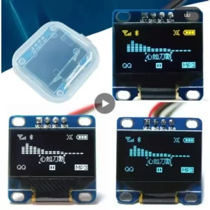 0.96" Inch OLED Display Screen Module SSD1306 I2C IIC SPI Serial 128x64 3.3V-5V Blue/blue Yellow/White for Arduino ESP32 ESP8266