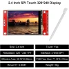 2.4" SPI TFT LCD Display Touch Panel ILI9341 240x320 TFT LCD Touch Screen Shield 5V/3.3V STM32 Display Module SPI Serial - 图片 5