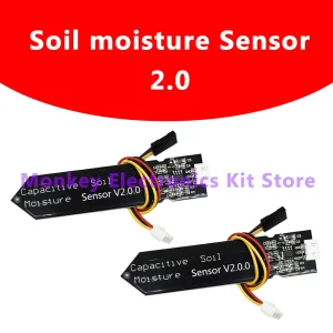 1/3 PCS Capacitive Soil Moisture Sensor Corrosion Resistant for Arduino Moisture Detection Garden Watering DIY
