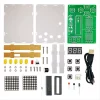 N97R DIY Pixel Game Maker Kit Electronics DIY Soldering Project Practice Solder Learning Assembly with Shell Race Car Games - 图片 3