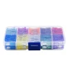 100PCS 2A-35A Medium Car Fuses 10 Specifications Ignitor Headlight Air Conditioning Fuse Inserts Suitable For All Models - 图片 2