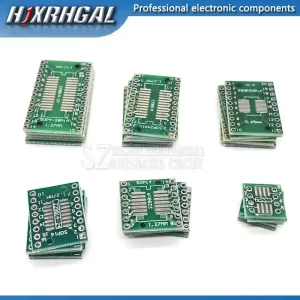 30PCS PCB Board Kit SOP24 SOP8 SOP14 SOP16 SOP20 SOP28 SMD Turn To DIP Adapter Converter Plate SOP 8 14 16 20 24 28 Ibuw