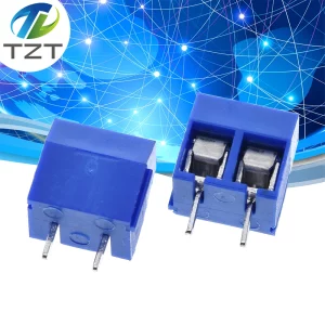10PCS 5.08-301-2P 301-2P 2P 2 Pin Screw Terminal-Block Connector 5mm Pitch KF301-2P
