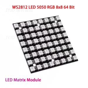 WS2812 LED 5050 RGB 8x8 64 Bit LED Matrix Module For Arduino