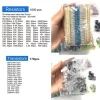 1818pcs Electronic Components Kit Common Capacitors Resistors Capacitors T0-92 LED Transistors PCB Board DIP-IC RM065 diodes - 图片 5