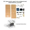 DIY Digital Clock Kit ESP8266 MINI Weather Clock WIFI Soldering Practice Electronic Multifunction Weather Station Electronic Kit - 图片 2