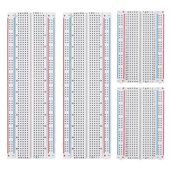 830 Point 400 Point Breadboard Kit Solderless Breadboards for Arduino Electronics for Circuits Projects Prototype Board
