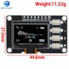 NEW product 0.96 inch OLED IIC White/YELLOW BLUE/BLUE 12864 OLED Display with 4x4 key I2C SSD1315 LCD Screen Board for Arduino - 图片 2
